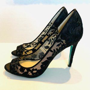 Betsey Johnson Adley Open Toe Heels